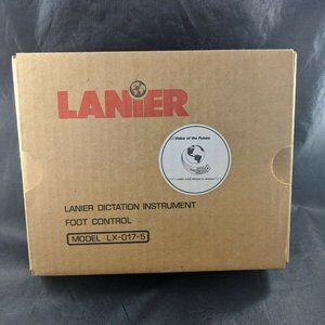 NEW HARRIS LANIER DICTATION TRANSCRIPTION PEDAL